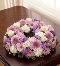 Cremation Wreath Lavander